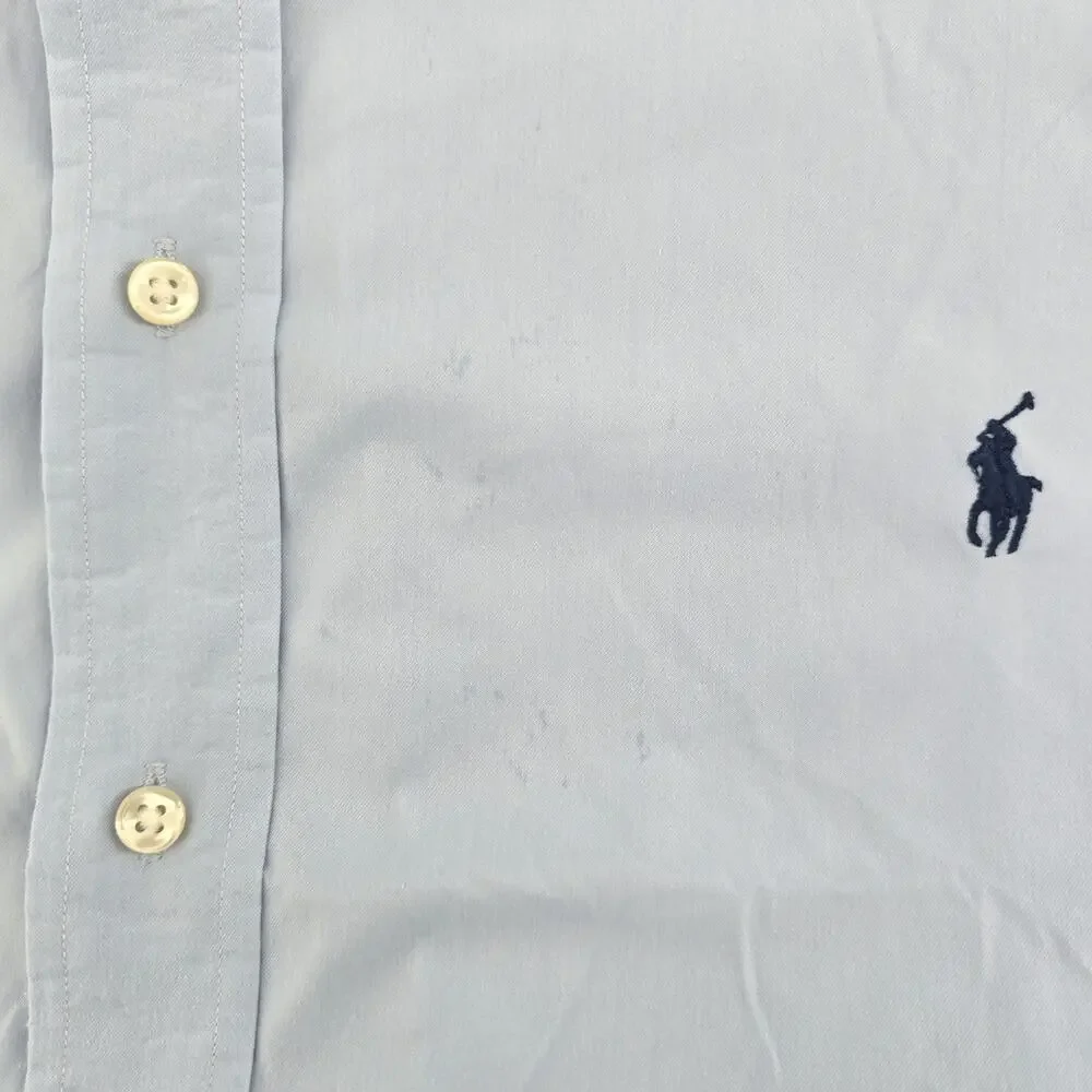 Polo Ralph Lauren Shirt Mens 2XB 2XL BIG Performance Button Down Short Sleeve